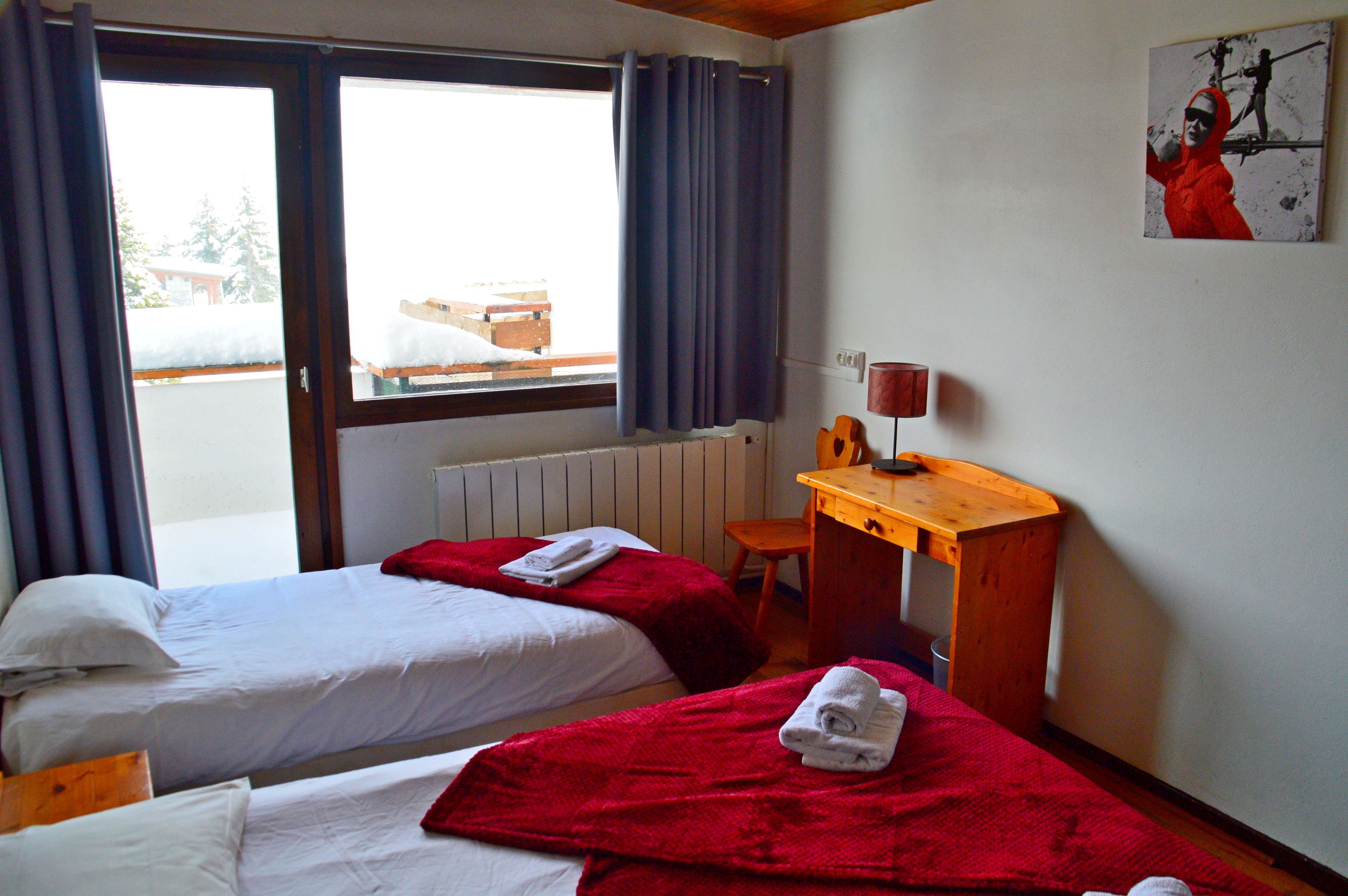 Chambre Triple Sud 1er Etage Petit Dejeuner Inclus Le Terril Blanc Tignes